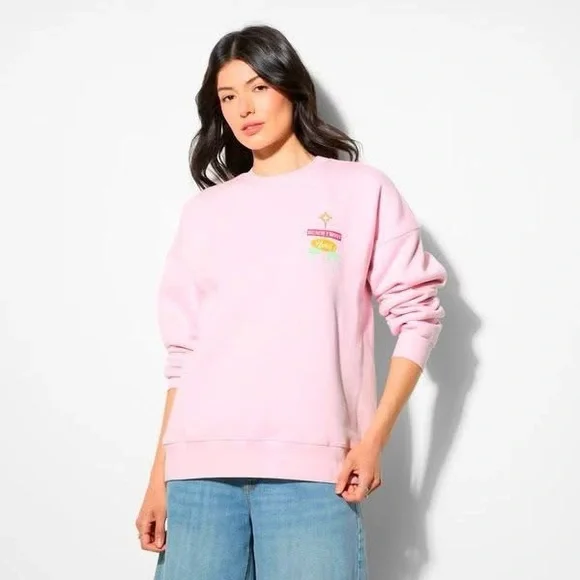 Oversized Graphic Pullover Sweatshirt Wild Fable - NWT szM - Picture 2 of 8